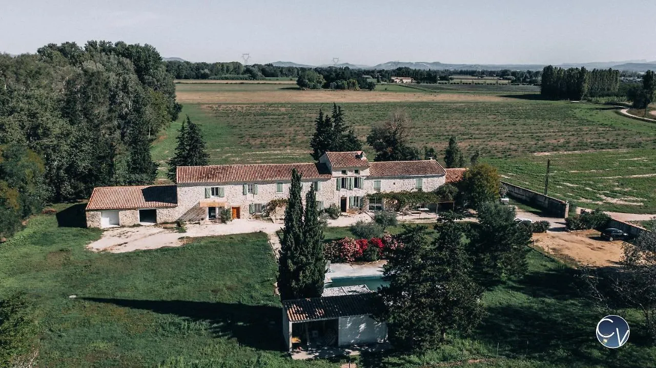 Villa Mas de Baume, mas provençal au calme avec piscine à Lapalud France